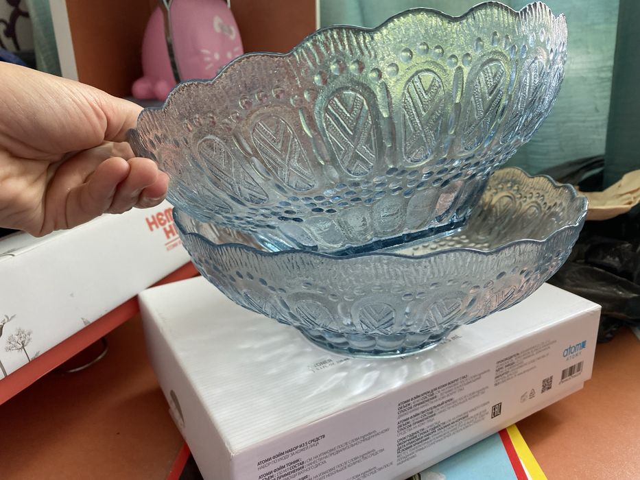 Посуда . Креманки, салатницы .