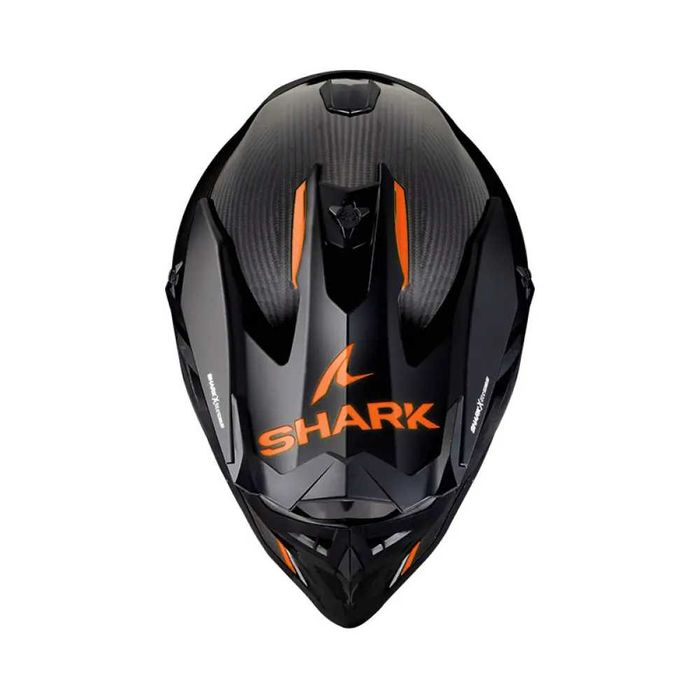 Shark Каска Varial RS Carbon Flair Orange/Carbon Skin White