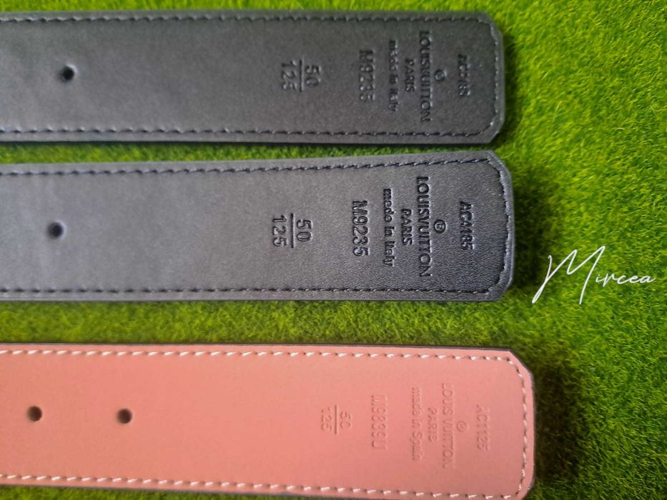 Curele LV Louis Vuitton / Premium (Cutie+Punga+Bon+Curea+Certiticat)