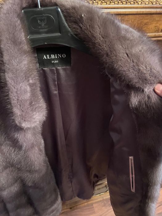 Норковая полу шубка