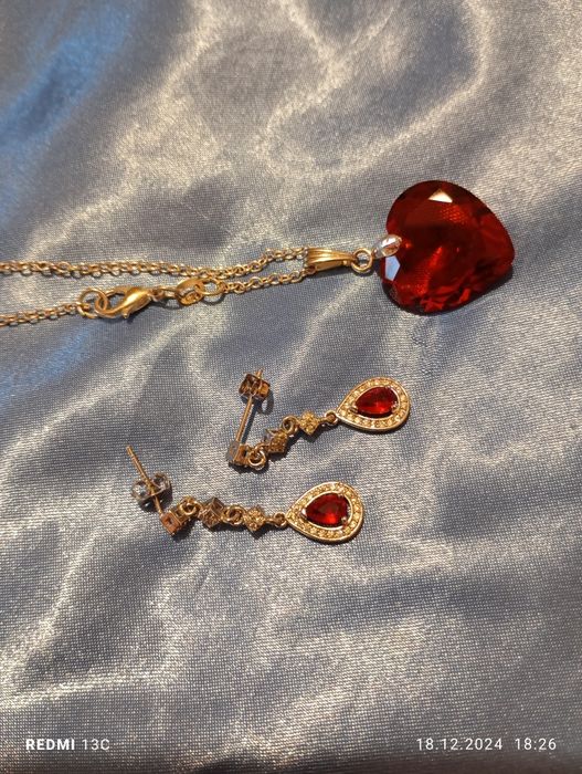 Set argint elegant damă