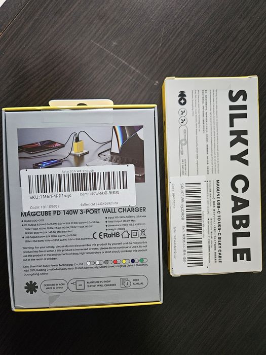 140W   PD 3.1  AOHi  Magcube   fast charge Triple Smart Charge