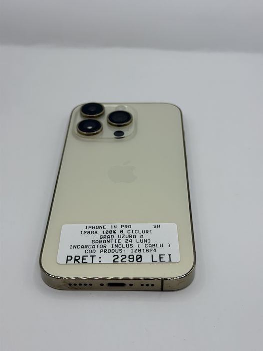 Iphone 14 Pro 128GB 100% Garantie Rate BuyBack - zonemag.ro