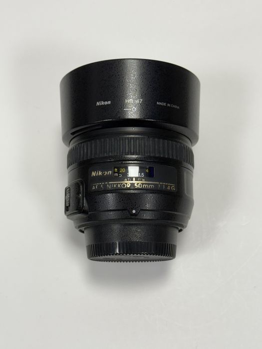 обектив Nikon AF-S Nikkor 50mm f/1.4G
