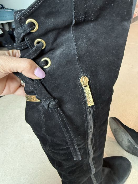 Cizme lungi peste genunchi Guess