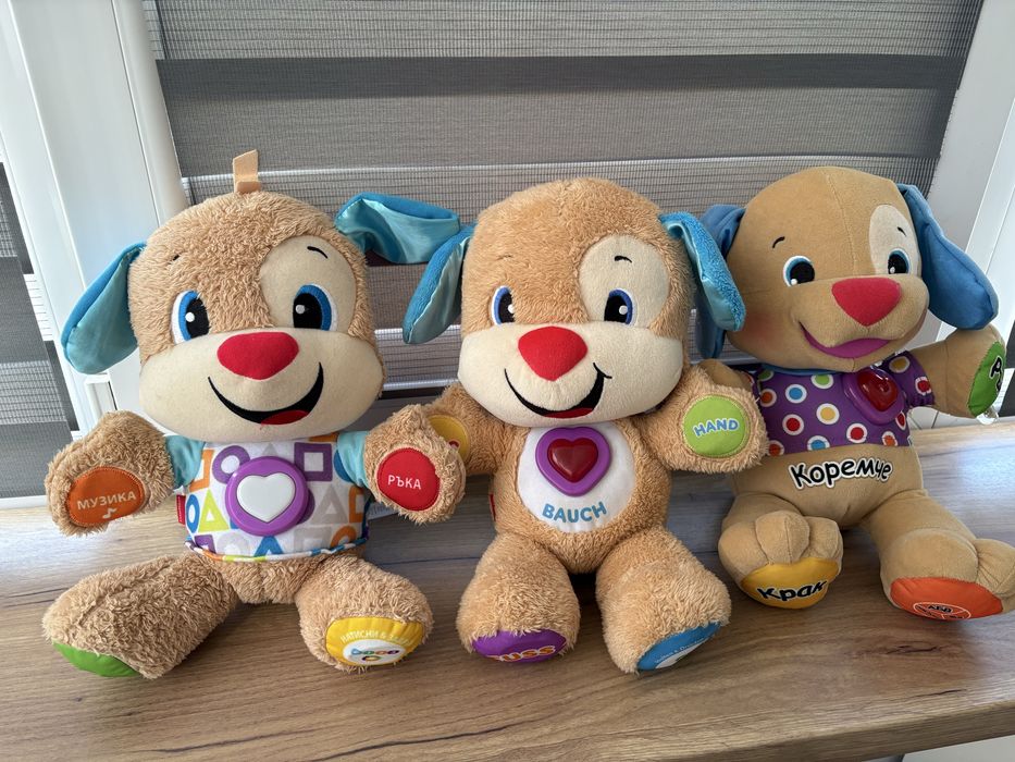 Плюшени кучета fisher price