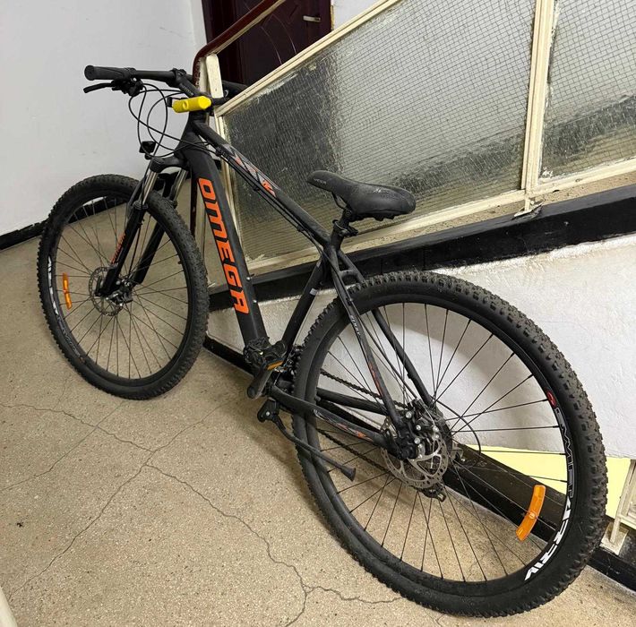Bicicleta MTB 27.5" Omega Gerry, cadru aluminiu, frane pe disc mecanice