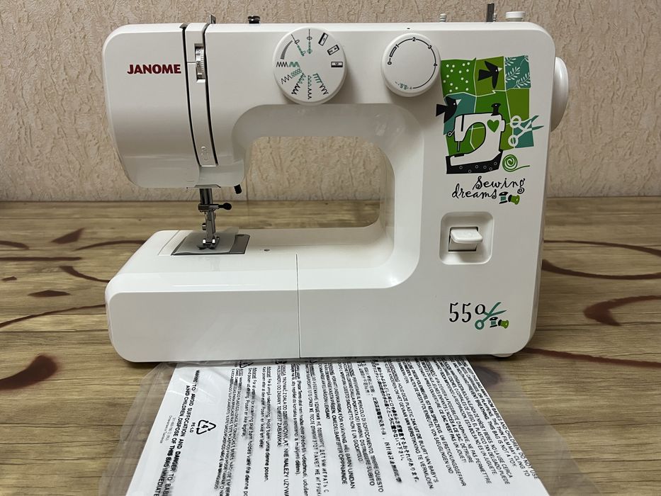 Janome 550 holati yangi