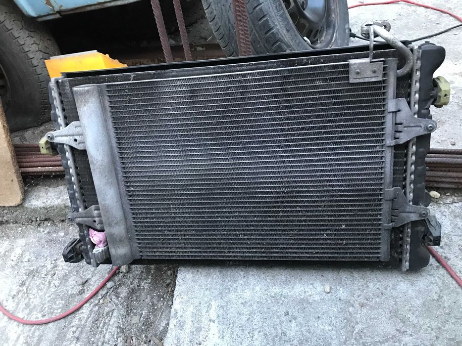Radiator Racire Apa Ac Clima Aer Vw Polo 9n 9n3 1.2 1.4 1.9 TDI