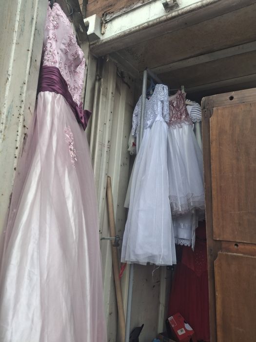 Б/у платье вечерние