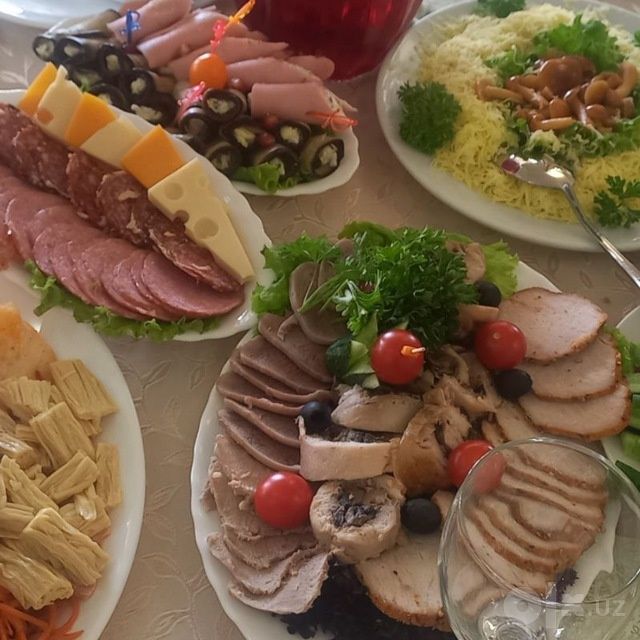 Салаты и деликатесные закуски на заказ