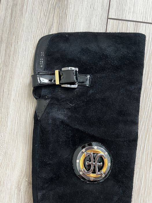 Замшевые сапоги еврозима