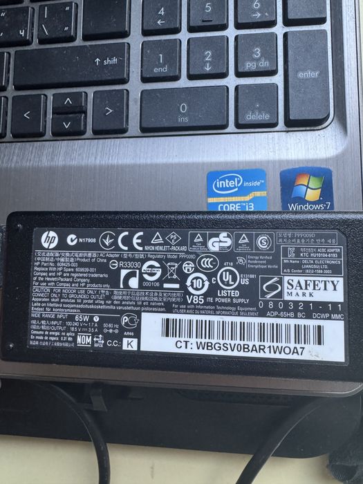 Laptop HP probook 4530s