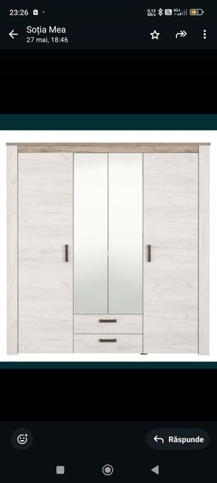 Dulap dormitor dressing șifonier