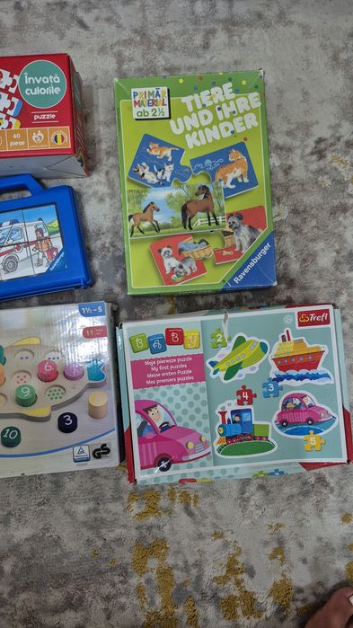 Lot jucării educativa puzzle