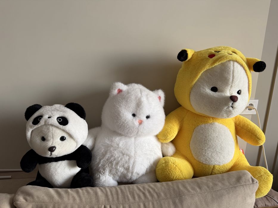 Мягкие игрушки.