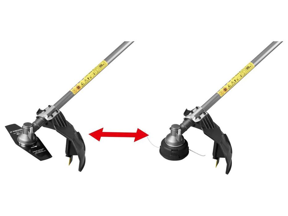 5г.ГАРАНЦИЯ Акумулаторен тример Parkside Perfomance 40v
