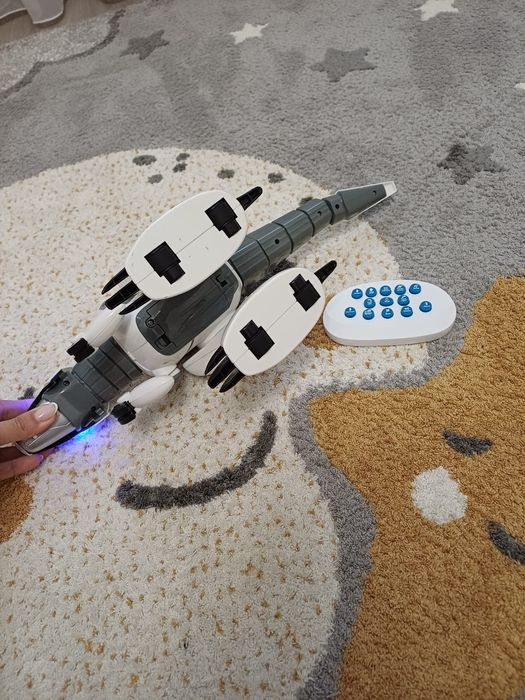 Jucarie Robot Dinozaur cu Senzor & IR