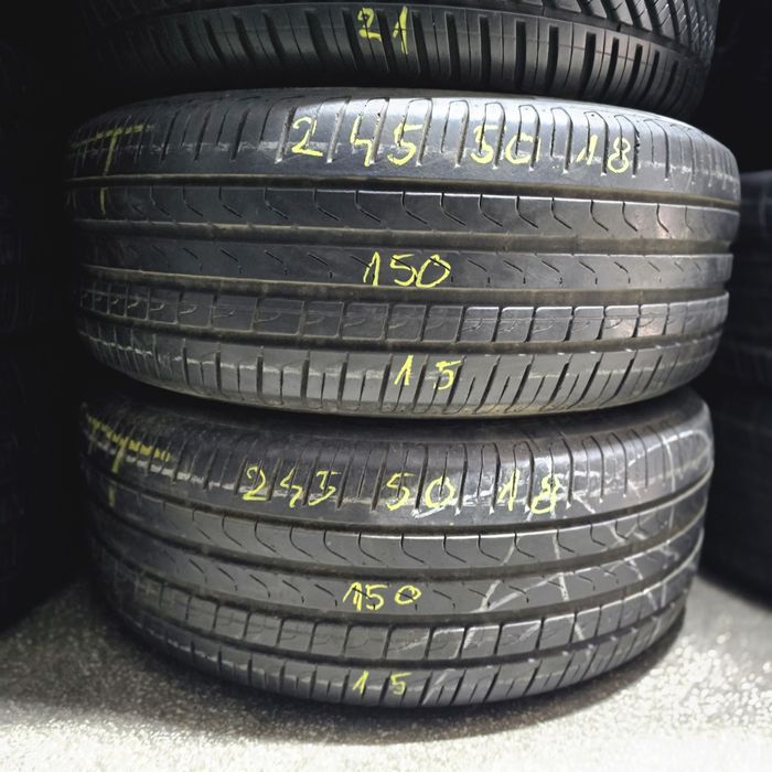 2x 245/50/18 VARA PIRELLI Stare excelentă