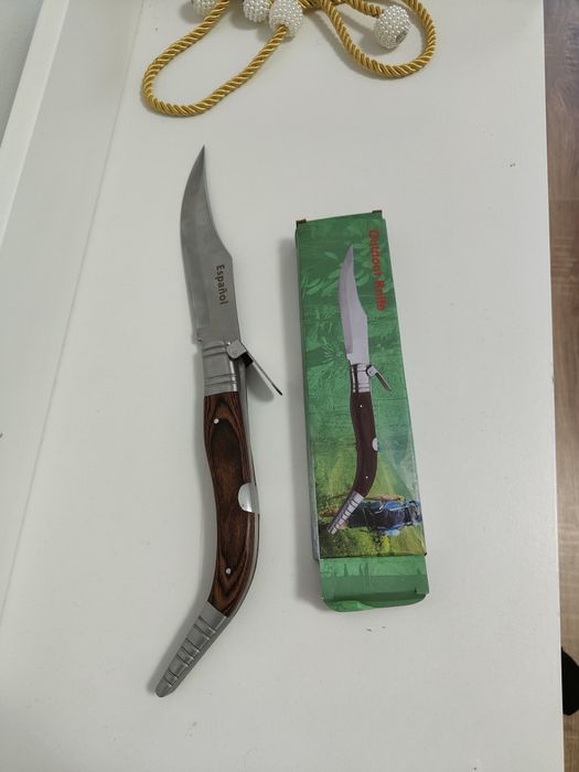 Cricket Spaniol Cuțit vânătoare 38cm / preț fix nou sigilat