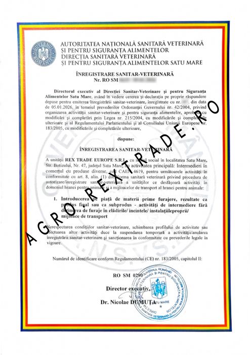 Șrot de floarea-soarelui furajer vrac | Proteină 39% | DSVSA OK