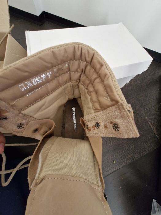 Берцы новые бежевые