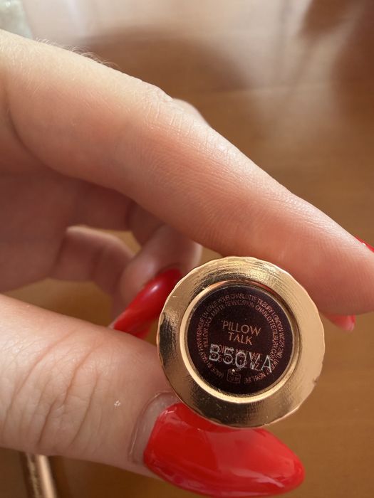Charlotte Tilbury lip combo червило и молив за устни pillow talk