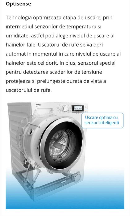 Uscator de rufe Beko
