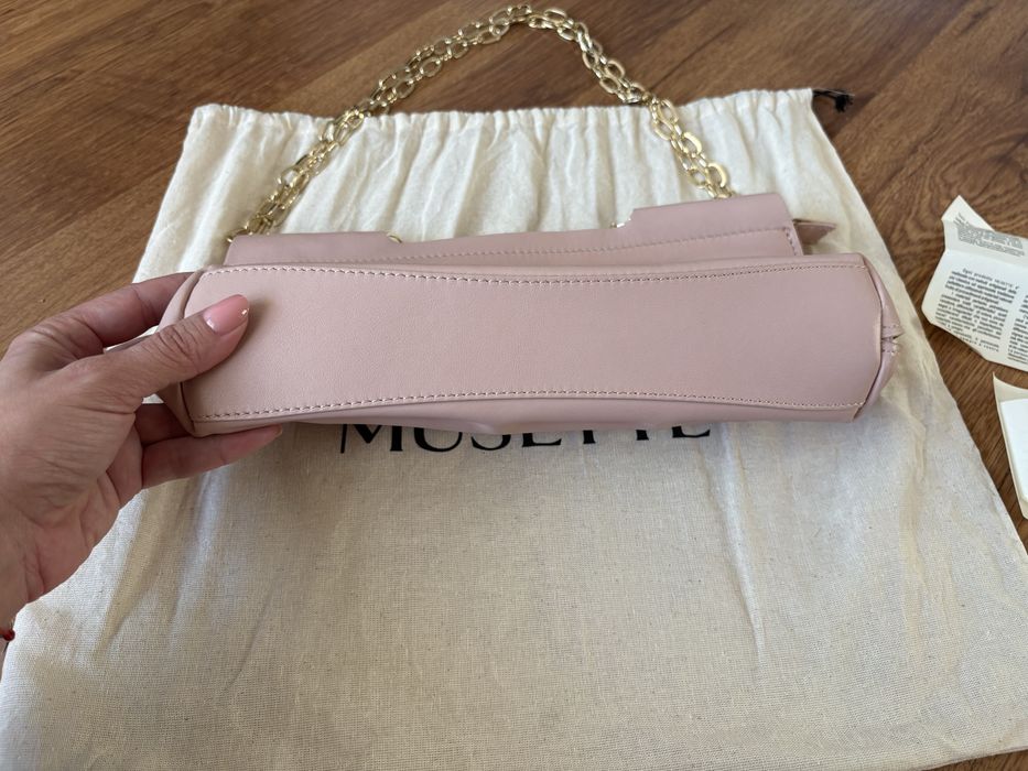 Дамски чанти естествена кожа Coach, Musette