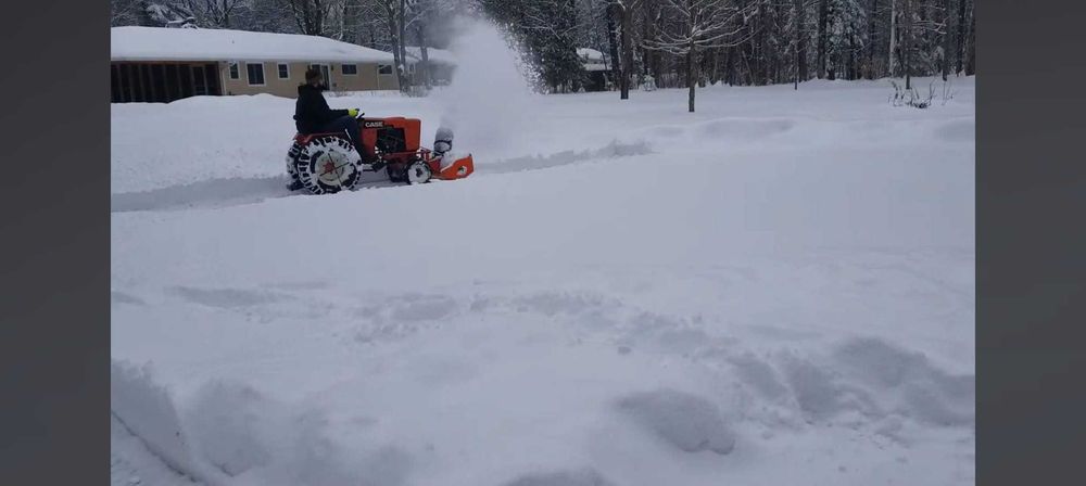 Vand tractor Case 448