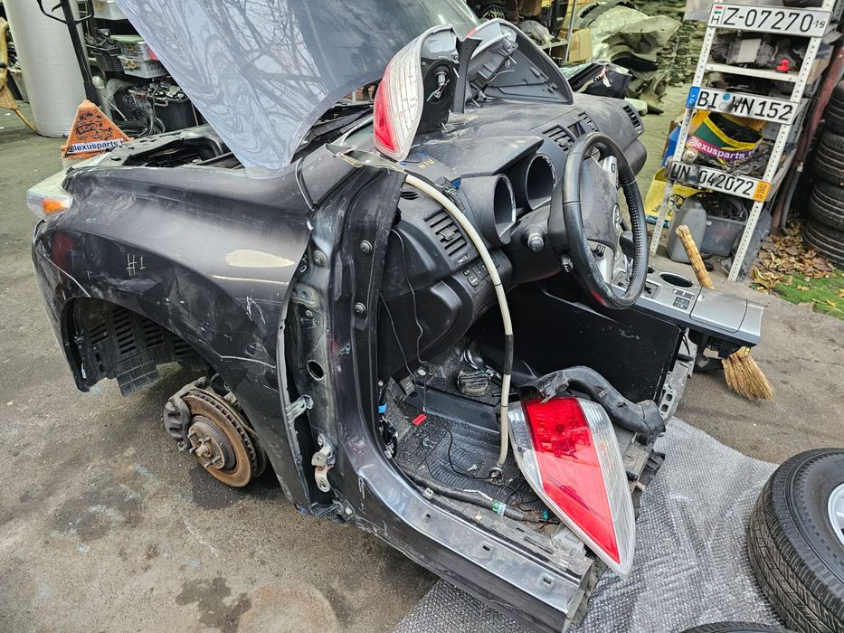 Ноускат мини морда на Toyota Highlander 2012год