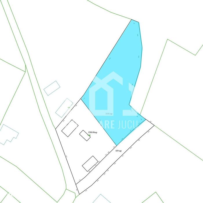 1.838 mp Construibil | Front 25,6 m | Zonă Rezidențială – Gădălin