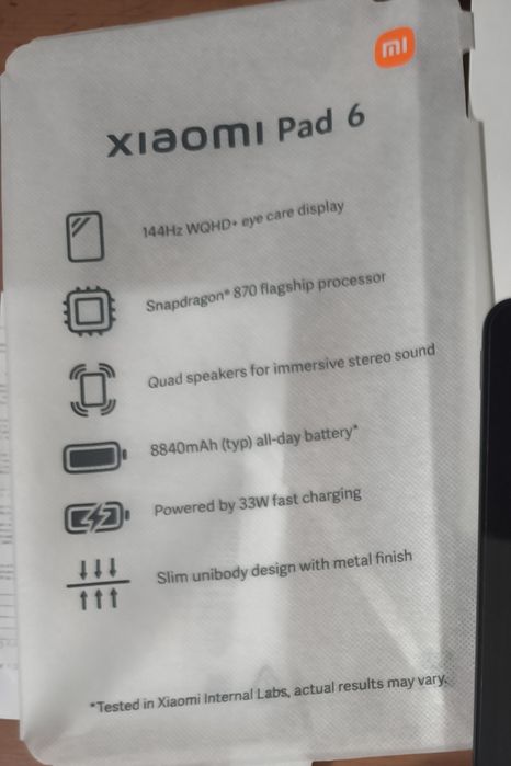 Xiaomi pad 6 global version