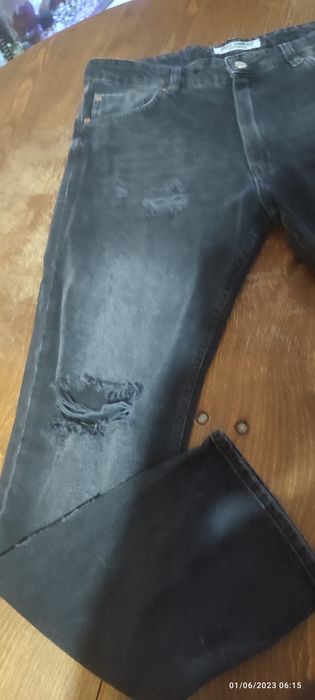 Дамски накъсани дънки