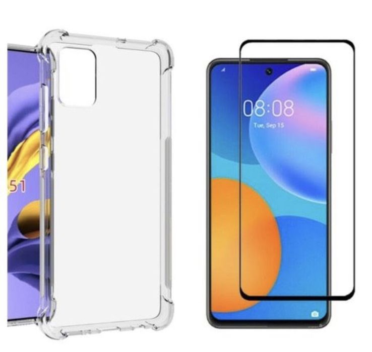 Samsung S20 S21 S23 S24 FE Husa Silicon Anti Soc + Folie Sticla Premim