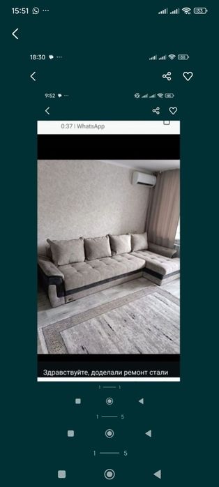 Продам диван угловой