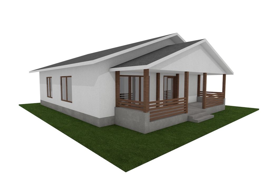 Casă 140 mp + teren 700 mp | Valea Călugărească | Zonă de deal | Acte la zi, proiect modern.