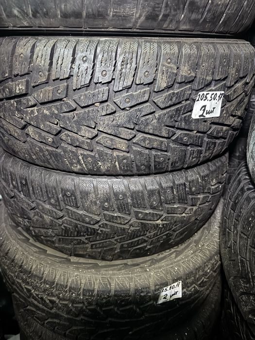 205/50/17 пара шипы 2 шт