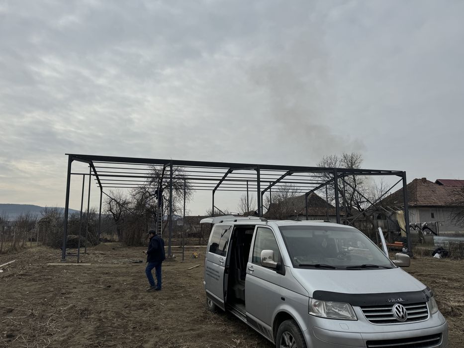 Hala metalica 12m latimw x 26 m lungime x 4 m strasina din ipe 180