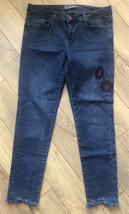 Дънки Зара Zara тъмносини