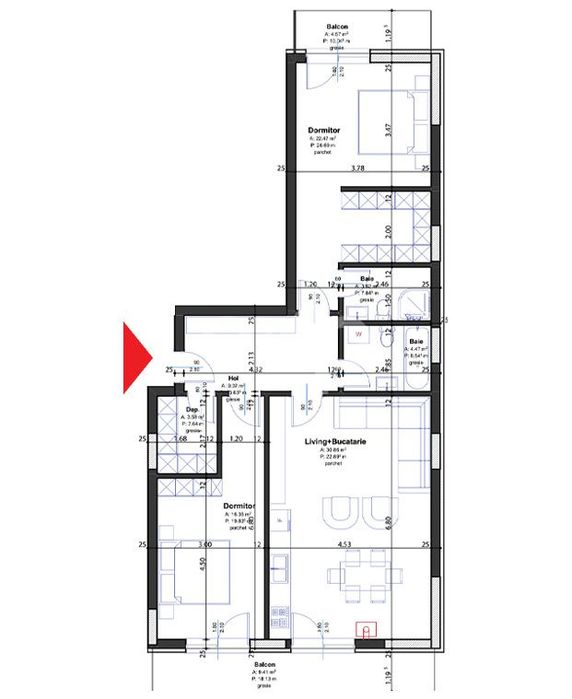 Apartament 3 camere Pitesti | Zona Stadion