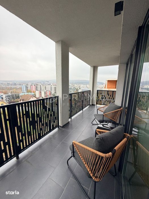 Apartament Premium cu 2 Camere , Terasă Spectaculoasa -Parcare si boxa