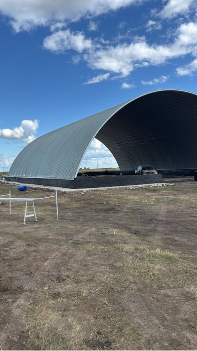 Ангар разборный безкаркасный