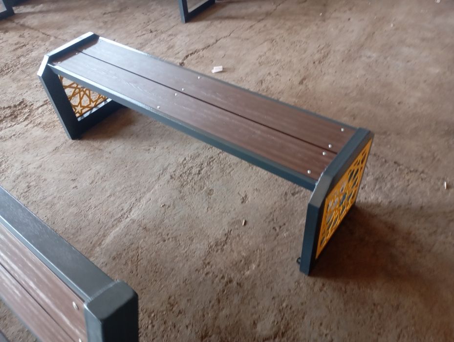 Скамейки  по оптовым ценам. Из современного материала ДПК