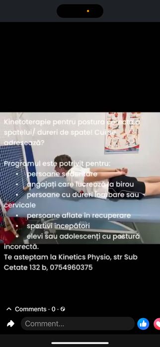 Kinetoterapie adulti/ copii, terapia Bowen la domiciliu sau la cabinet