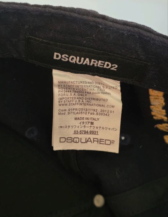 Sapca dsquared originala !!