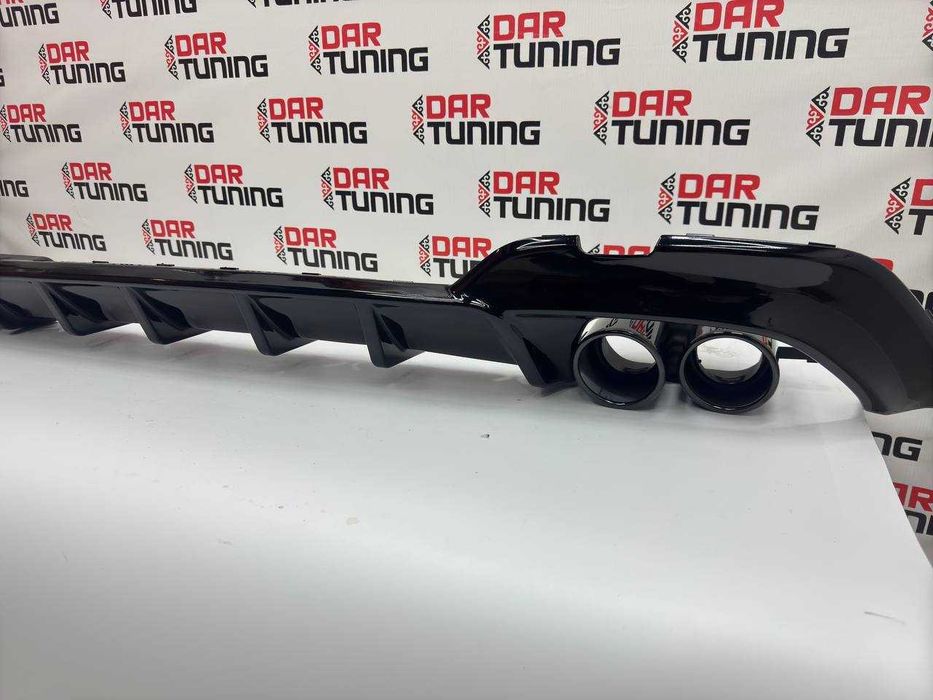 Диффузор с насадками BMW G20 sport pro