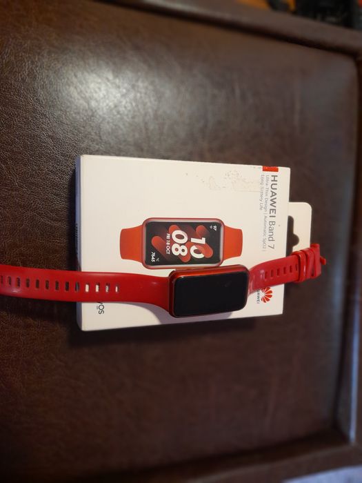 Huawei Band 7 brătară smart culoare roșu
