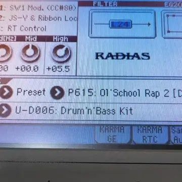 KORG M3  дополнительные звуки + вокодер