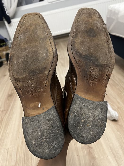 Ghete piele marimea 42.5-43